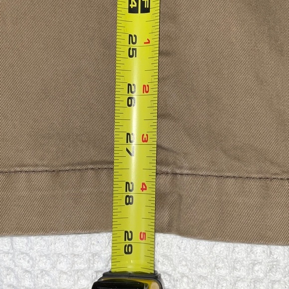 Men’s Old Navy, 100% Cotton, Loose, Straight Leg, Khakis. 33 X 28.75 (Tag 33X30) - Picture 8 of 8